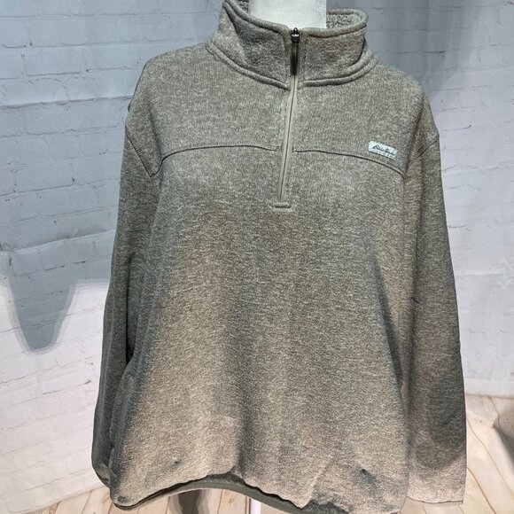 Eddie Bauer mens 1/4 zip sweater sz XXL - Picture 1 of 12